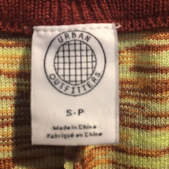 Urban Outfitters Sissy Knit Cropped Wide Leg Sweater Pants Size S New with Tags - Picture 7 of 10